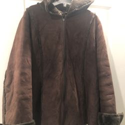 women's fur, winter jacket, size XL
