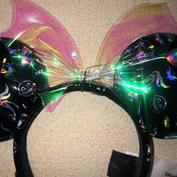The Nightmare Before Christmas Loungefly Disney Parks Ear Headband Holographic
