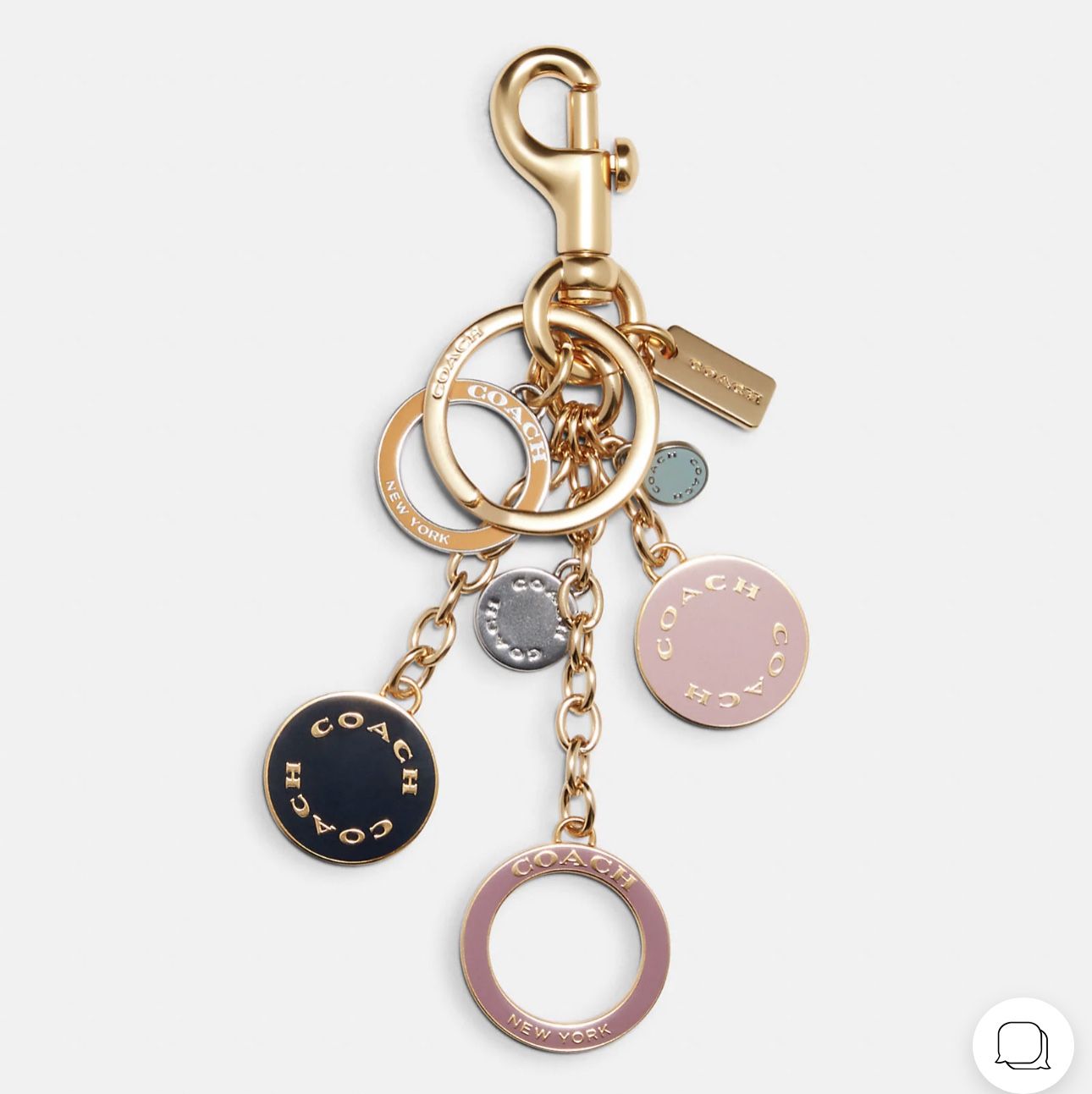 New! Coach Bag Charm