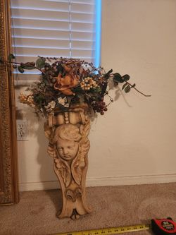Angel Face Cherub Eros Wall Bracket Sconce Sculpture