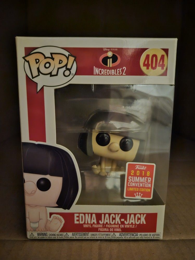 Edna Jack- Jack FunkoPop #404 Action Figure 