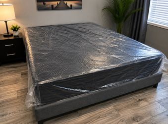 New 🛏️🔥 12” Queen Hybrid Firm Mattress – Premium Support & Cooling Comfort 🔥 Shop with $0 Down ☀️ Same day Delivery