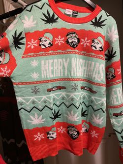 Merry Kushmas Cheech & Chong Ugly Sweater 