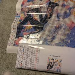 Sailor Moon & Tuxedo Wedding Diamond Art Kit
