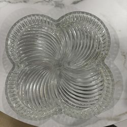 Snack Glass Tray 