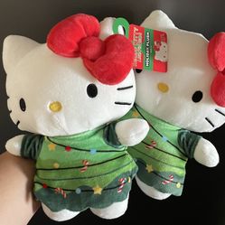 HELLO KITTY CHRISTMAS EDITION PLUSHES🎄🎄🎄