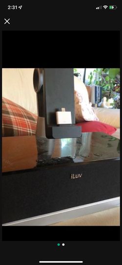ILUV speaker dock for iPod  classic, old iPhone