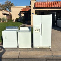 Washer, Dryer And Refrigerator 