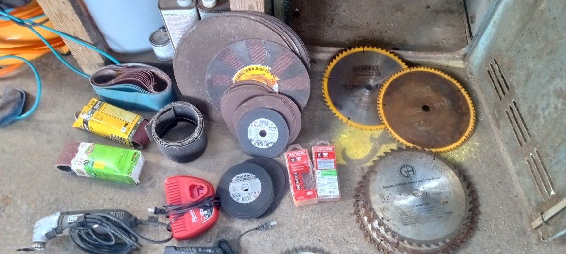 Saw Blades And Sandpaper