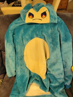 Snorlax fleece pullover