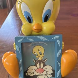 Tweety Vintage Figurine  Photo Frame 