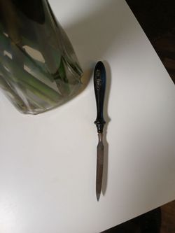 Antique ebony or style nail file