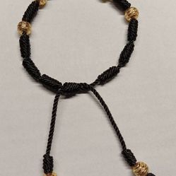 Sinaloan Gold Bead Bracelets Pulsera De Hilo 