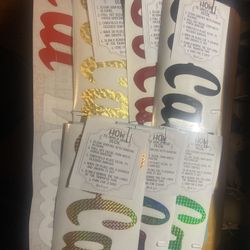 decals / stickers 