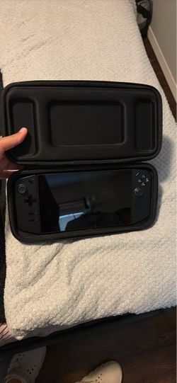 Lenovo Legion Go with carrying case and charging cable