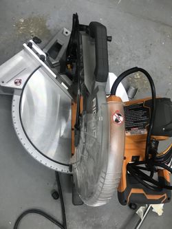 Ridgid 12” compound Miter Saw