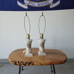 Two Victorian Lamps