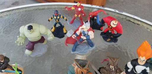 Disney Infinity figurines.