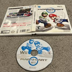 Mario Kart Wii (Nintendo Wii, 2008) Racing Game - No Manual - Tested
