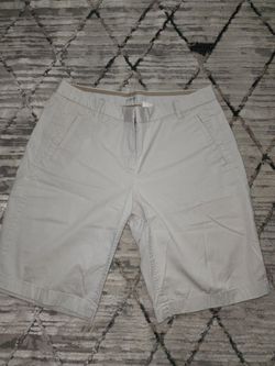 womens J. Crew, light Khacki, Cotton Shorts - Sz 8