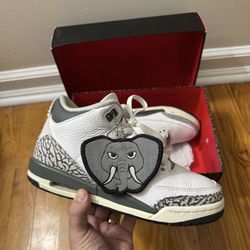Jordan Retro 3 Hide N’ Sneak 6.5 Y / 8w