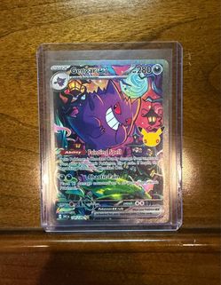 2026 Pokemon 30th Anniversary Gengar ex 154/128 Special Illustration Rare NM