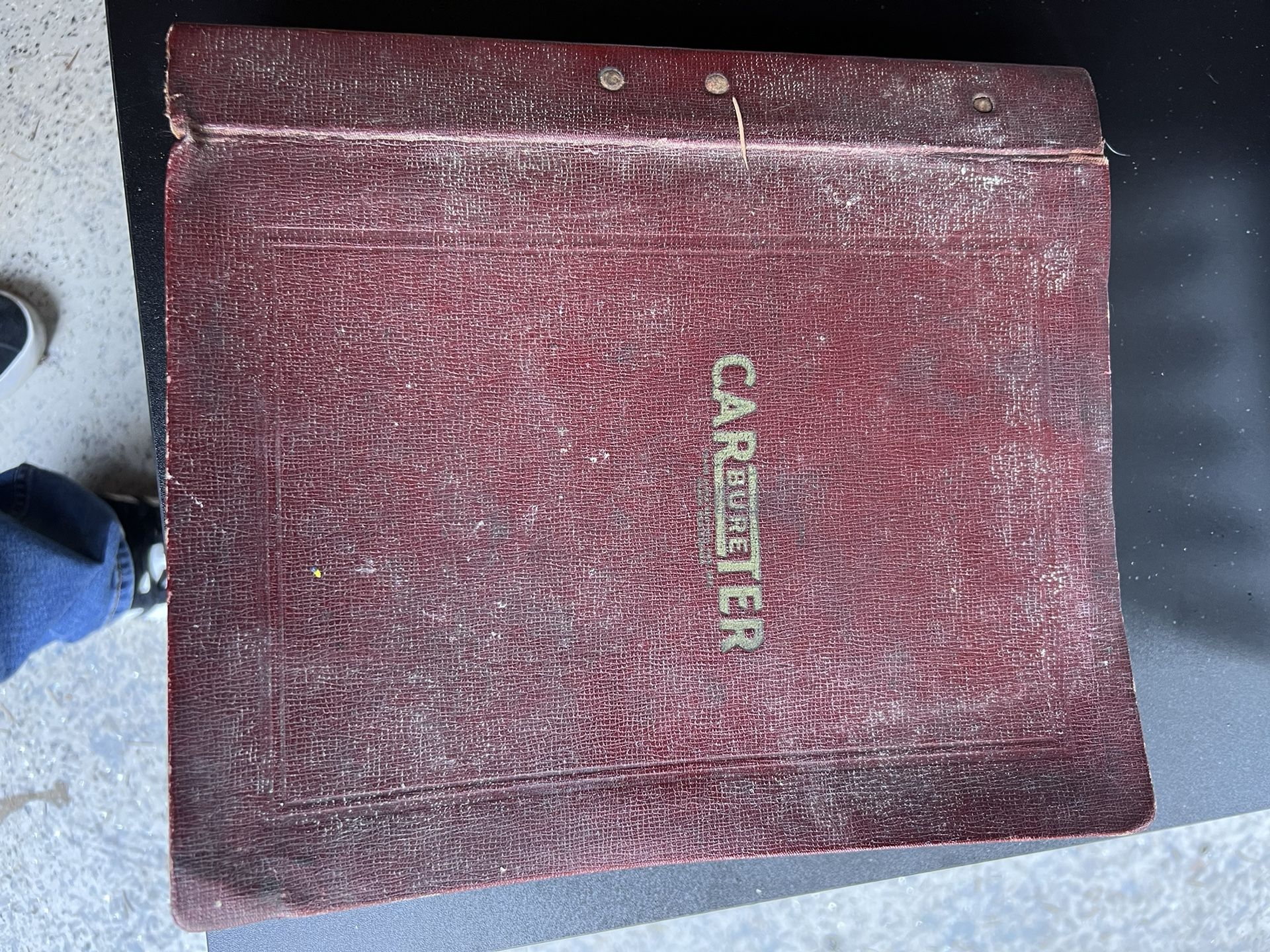 Old Carburetor Book