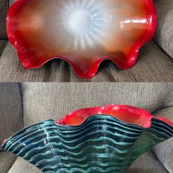 Murano Glass Art Shell Large 