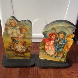 1980’s Victorian Hand Painted Art