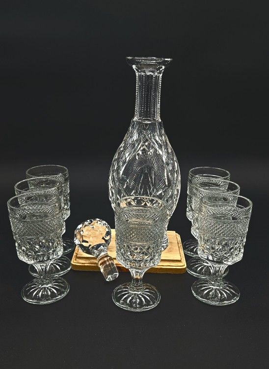 Vintage Waterford Decanter Jubilee Pattern