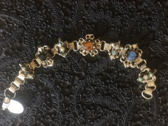 Fabulous antique bookchain bracelet