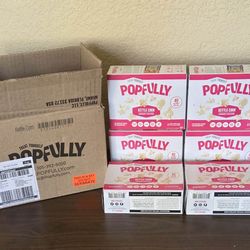 6 Boxes Popfully Kettle Corn Microwave Popcorn All for $10