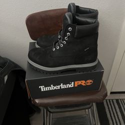 Timberland Pro 6 Inch Attach Soft Toe 9 Wide 