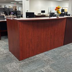 Cherry Reception Desk