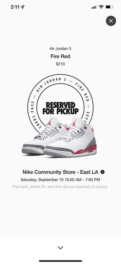 Air Jordan 3 Fire Red
