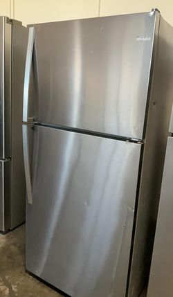 Whirlpool Top Mount Stainless Steel Refrigerator Fridge

