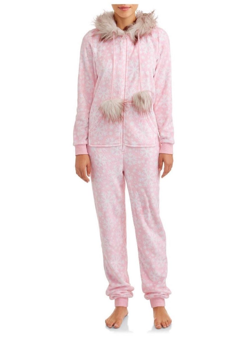 Holiday Time One-Piece Pajama onesie