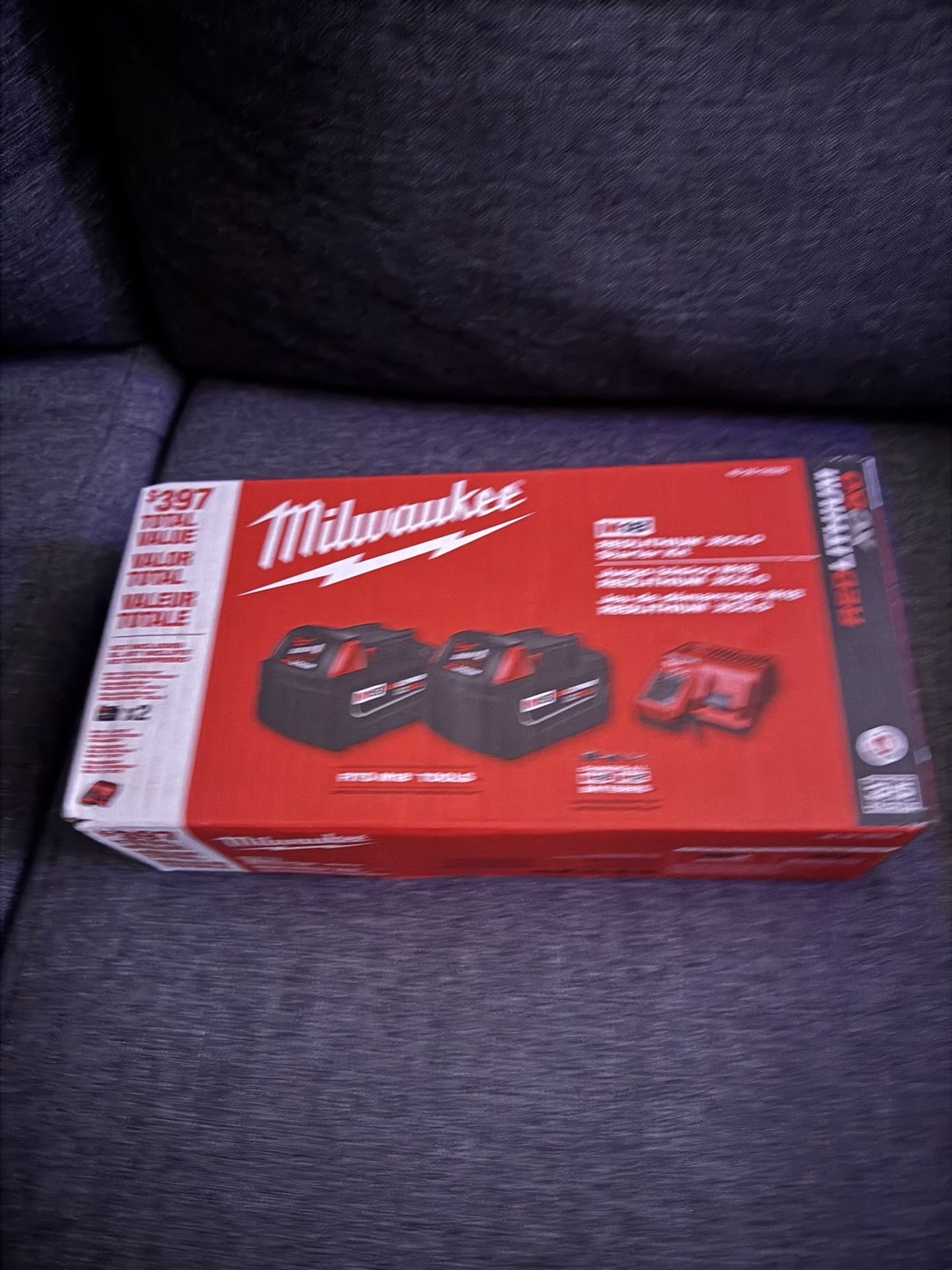 Milwaukee Sawzall And 5.0 Batteries