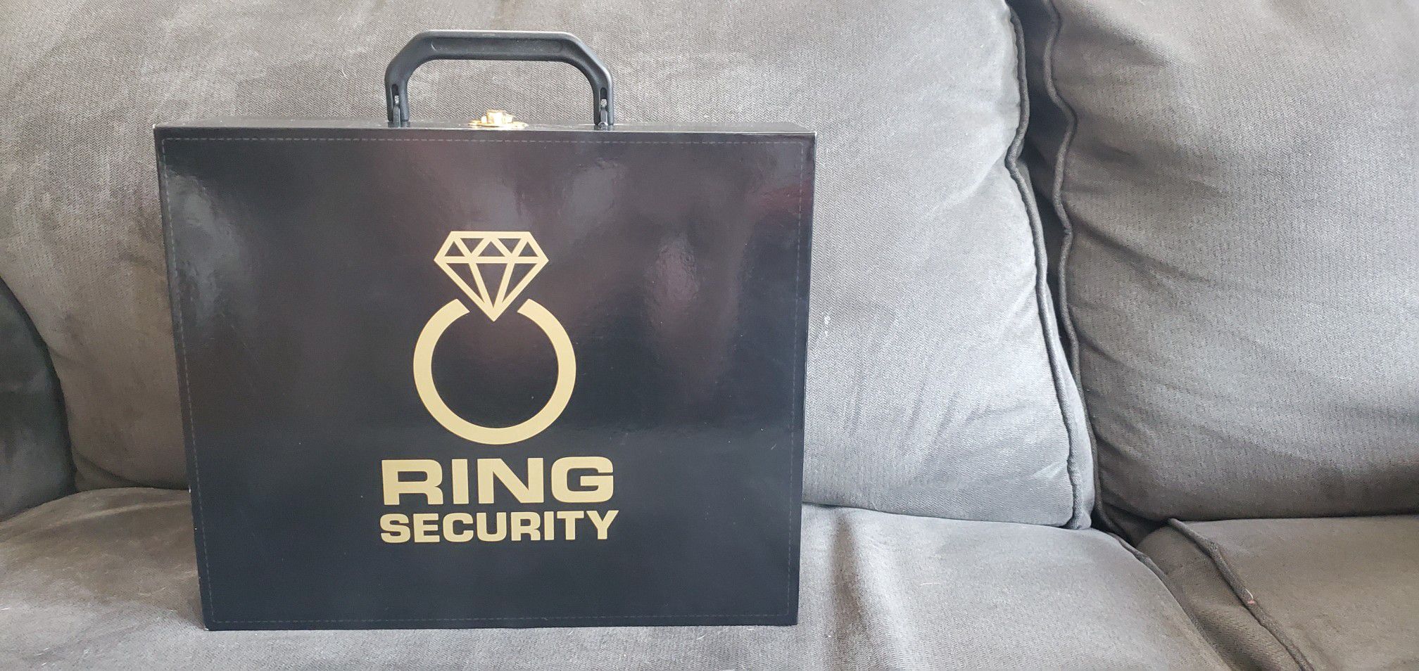 Ring Bearer Ring Security Briefcase