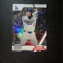 Shohei Ohtani Baseball Card