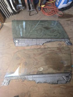 1966 Mustang Door Windows 