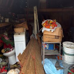 NEED Old Shed Stuff Hauled Away—Items Inside Church FOR SALE