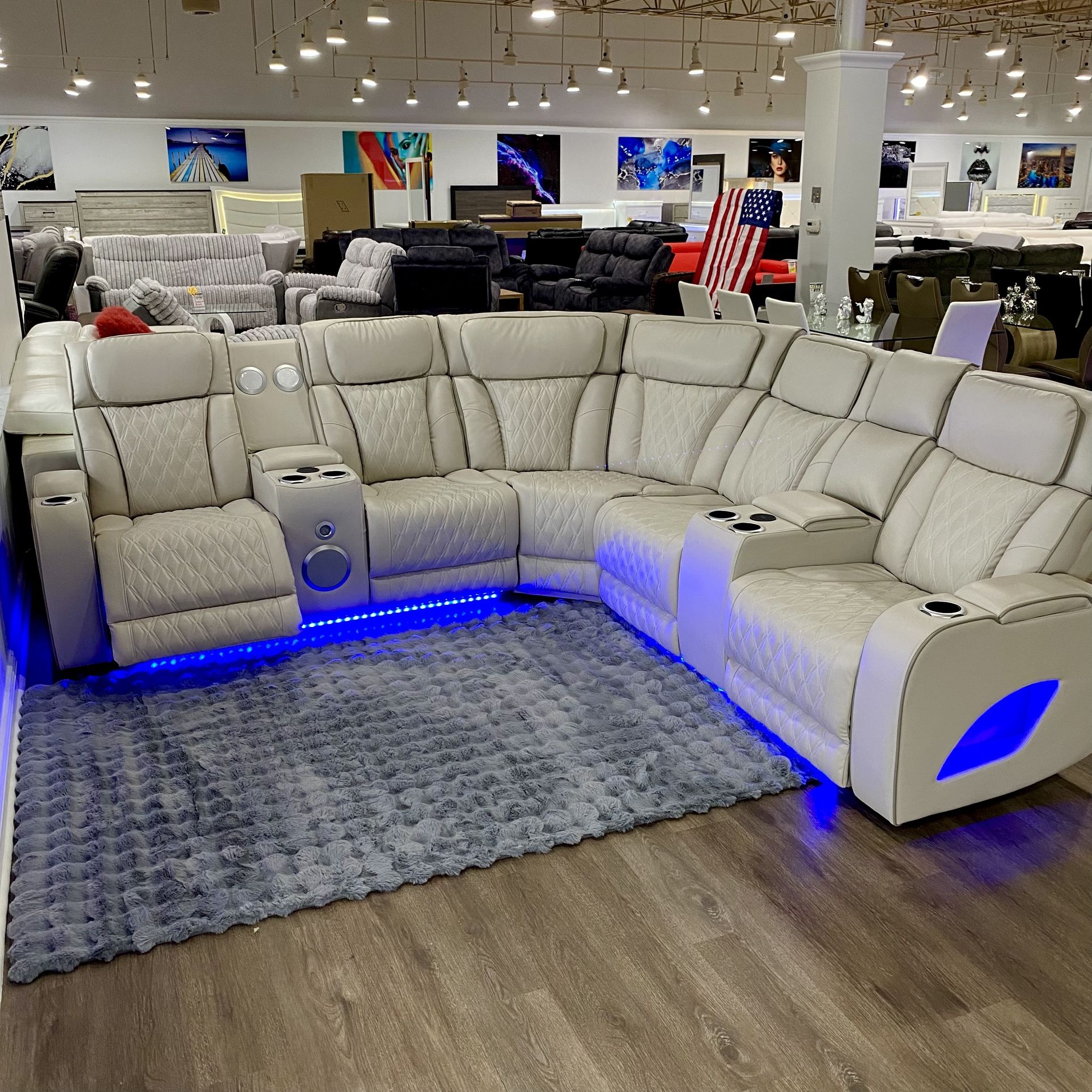 gorgeous Power Reclining Sectional Starting At $1299 