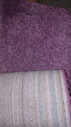 Solid Shag Eggplant Purple  Area Rug