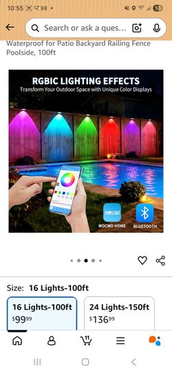 RGB LED 100 feet of lights with remote NEW