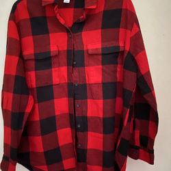 Red And Black Shirt