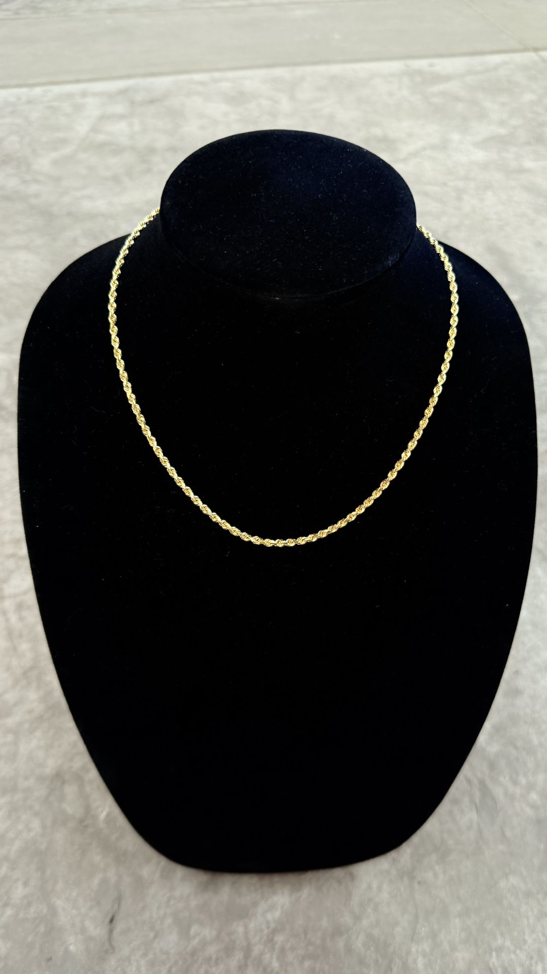 14k Gold Rope Chain