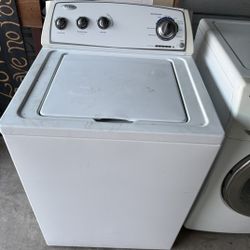 White Whirlpool Washer