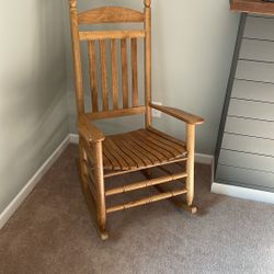 Wooden Rocking Chair 