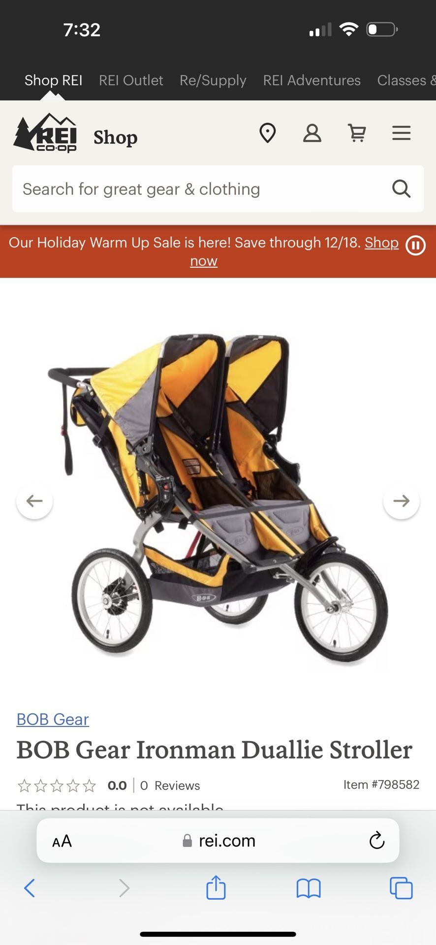 Iron Man Double Stroller
